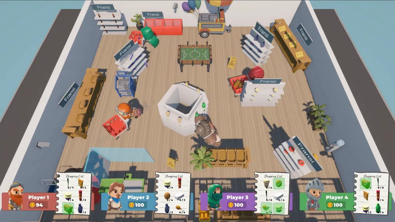 Supermarket Crash gameplay